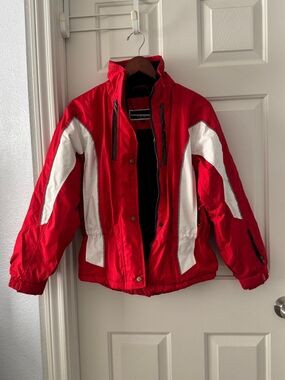 Chalet Red Ski Jacket Size S Winter Coat